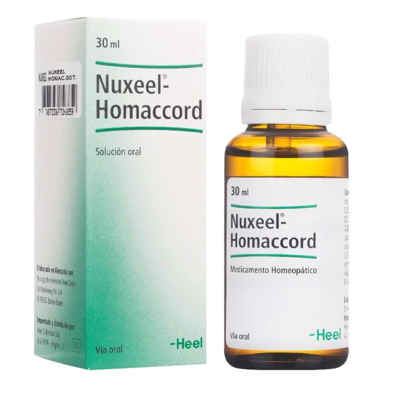 Nuxeel Nux Vomica Homaccord - Heel - 30ml - Botiqui