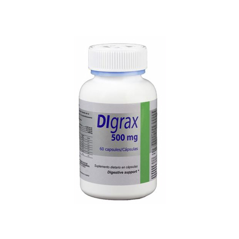 Digrax 500 mg - Herbal Medik - 60 Cap - Botiqui - Farmacia Homeopática