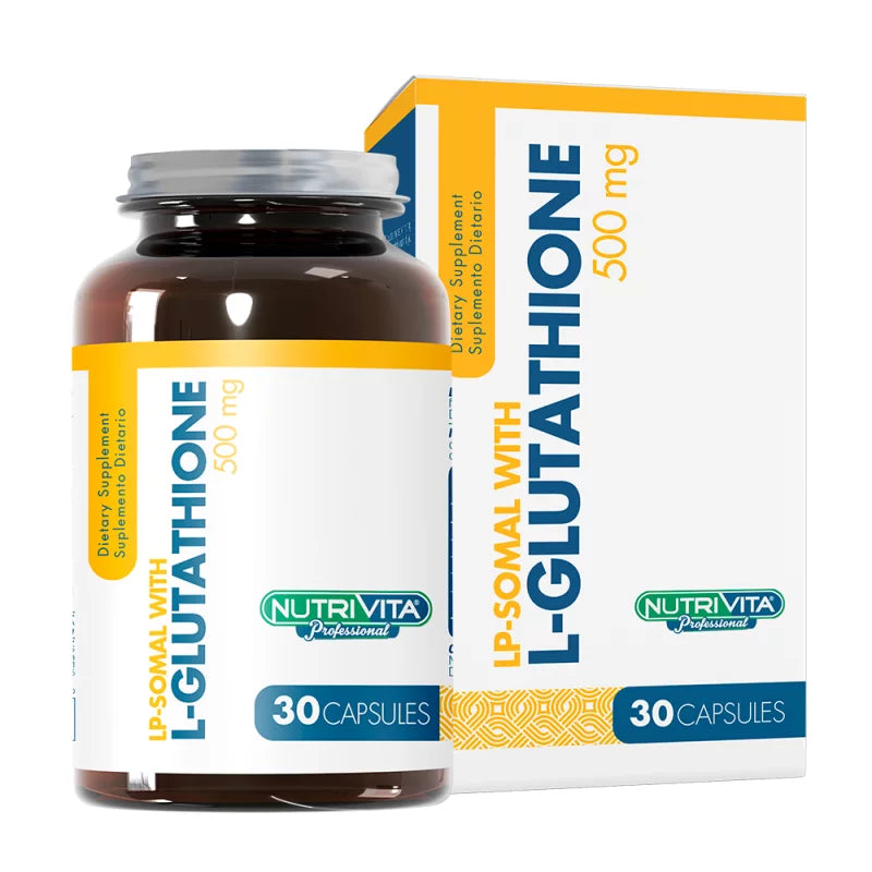 LP Somal con L Glutathione - Nutrivita - 30 Cápsulas - Botiqui - Farmacia Homeopática