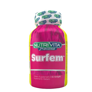 Surfem Isoflavonas De Soya - Nutrivita - 30 Tab - Botiqui - Farmacia Homeopática