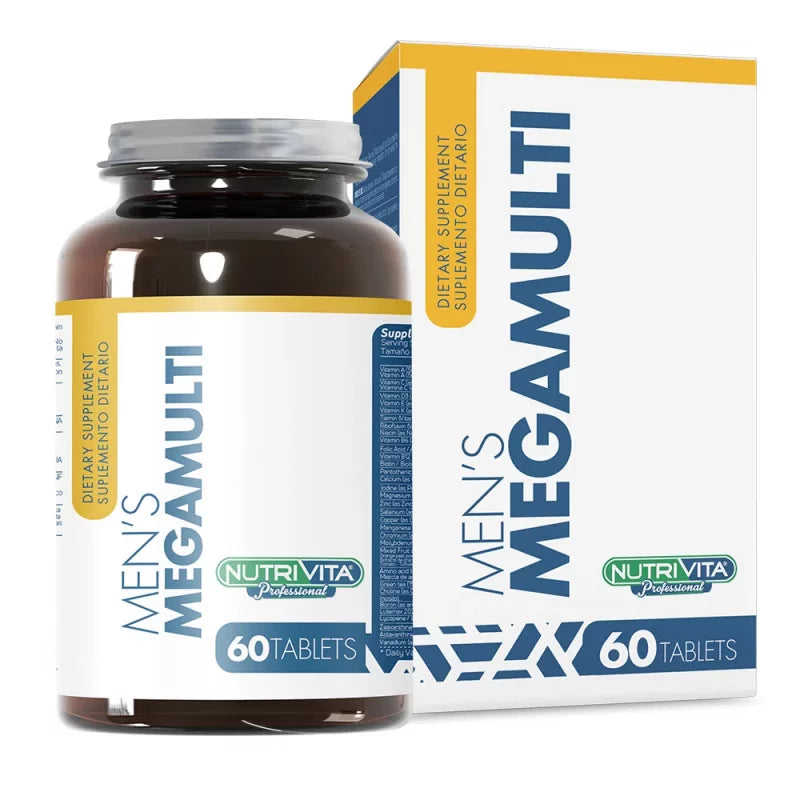 Mens Megamulti - Nutrivita - 60 Tab - Botiqui - Farmacia Homeopática
