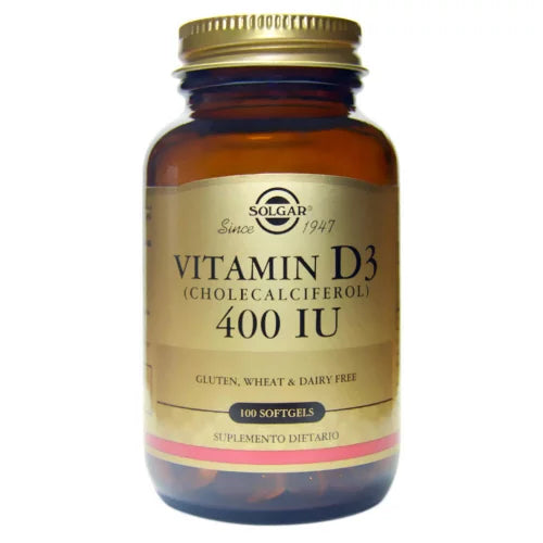 Vitamina D3 400 IU - Solgar - Botiqui - Farmacia Homeopática
