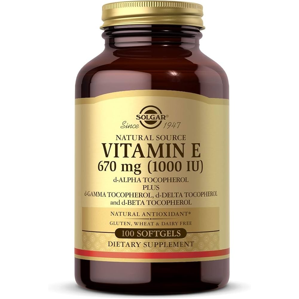 Vitamin E 1000 IU Mixed - Solgar - Botiqui - Farmacia Homeopática