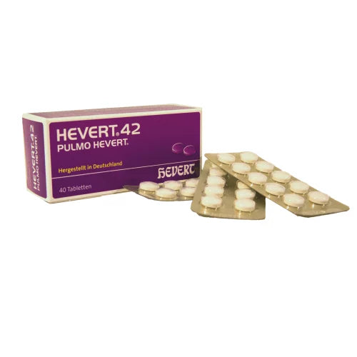 Pulmo Hevert 42 - Hevert - 40 Tab - Botiqui - Farmacia Homeopática