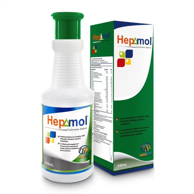 Hepmol (Hepamol) - Nutromol - 240ml - Botiqui - Farmacia Homeopática