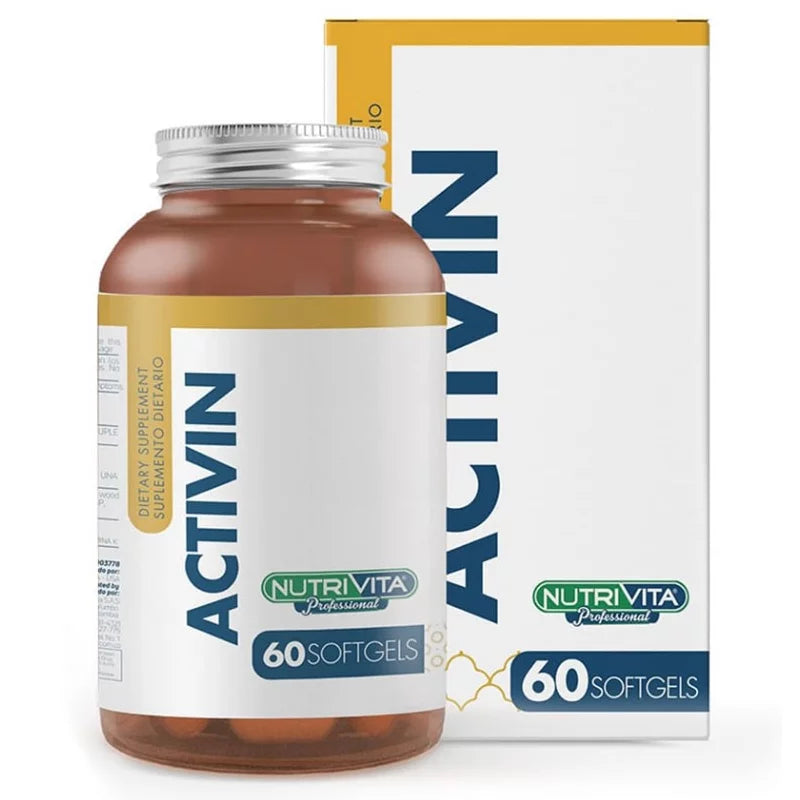 Activin Vitaminas y Minerales - Nutrivita - 60 Cap - Botiqui - Farmacia Homeopática