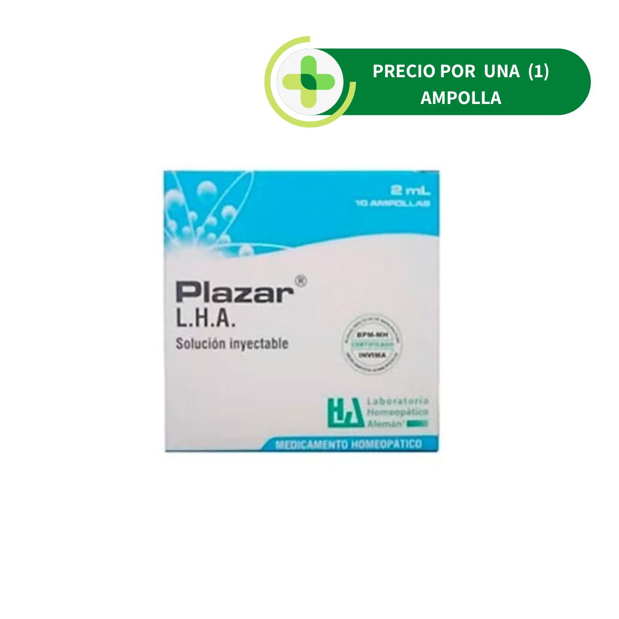 Plazar Ampolla - LHA - 2ml