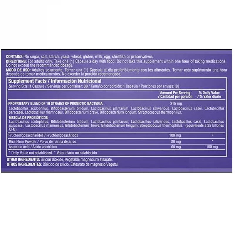 Enterophylus x 30 Probióticos - 30 Cap - Botiqui - Farmacia Homeopática
