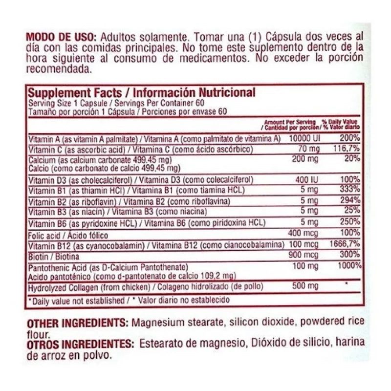 Capell - 60 Cápsulas - Botiqui - Farmacia Homeopática