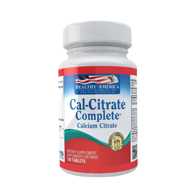 Cal Citrate Complete (Citrato de Calcio) - Healthy America - 120 Tab - Botiqui - Farmacia Homeopática