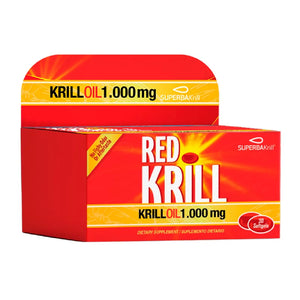 RED KRILL OIL 1000mg - Healthy America - 30 Softgels - Botiqui - Farmacia Homeopática