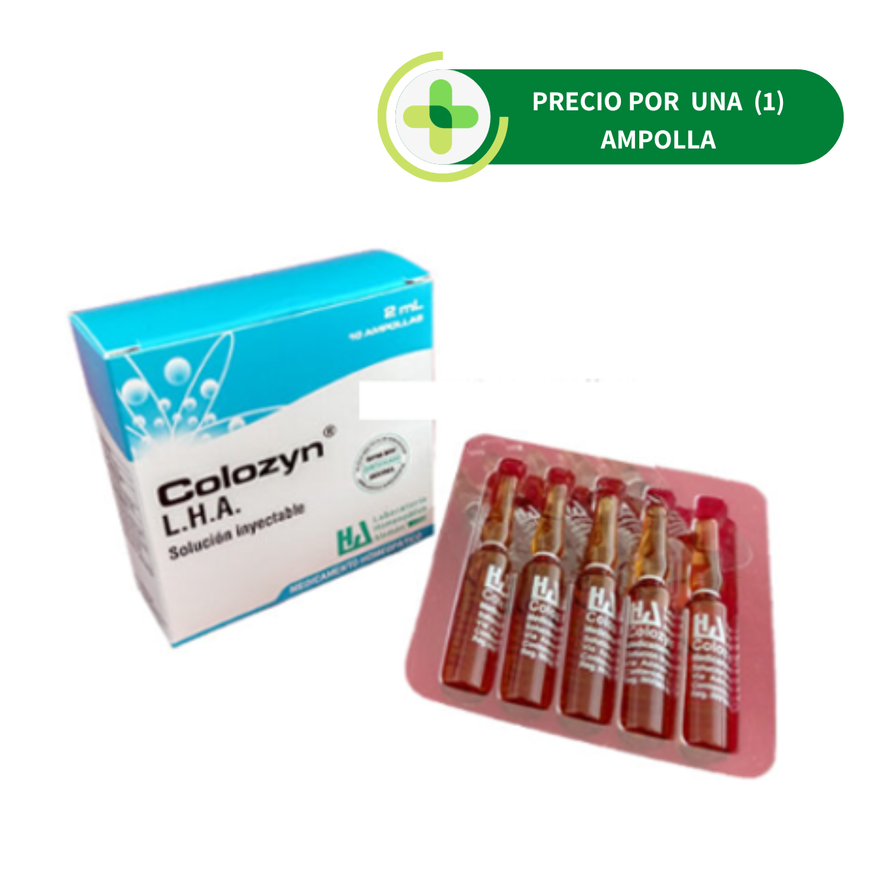 Colozyn Ampolla - LHA - 2ml - Botiqui - Farmacia Homeopática