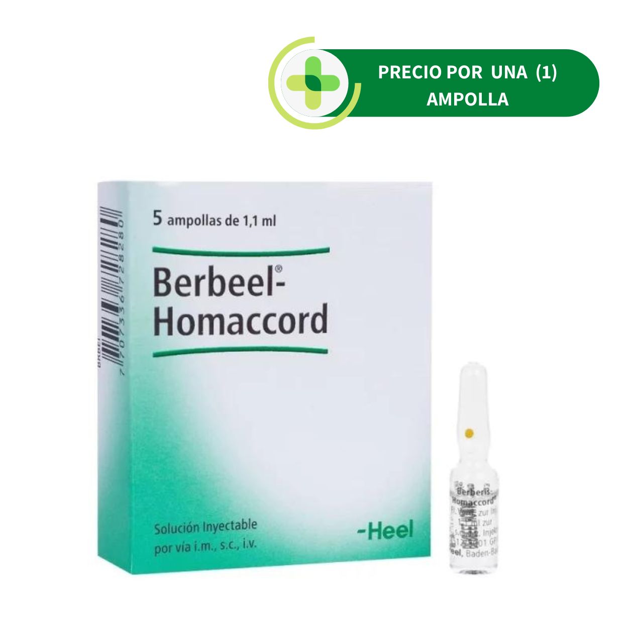 Berbeel Homaccord Ampolla - Heel - 2.2 ml