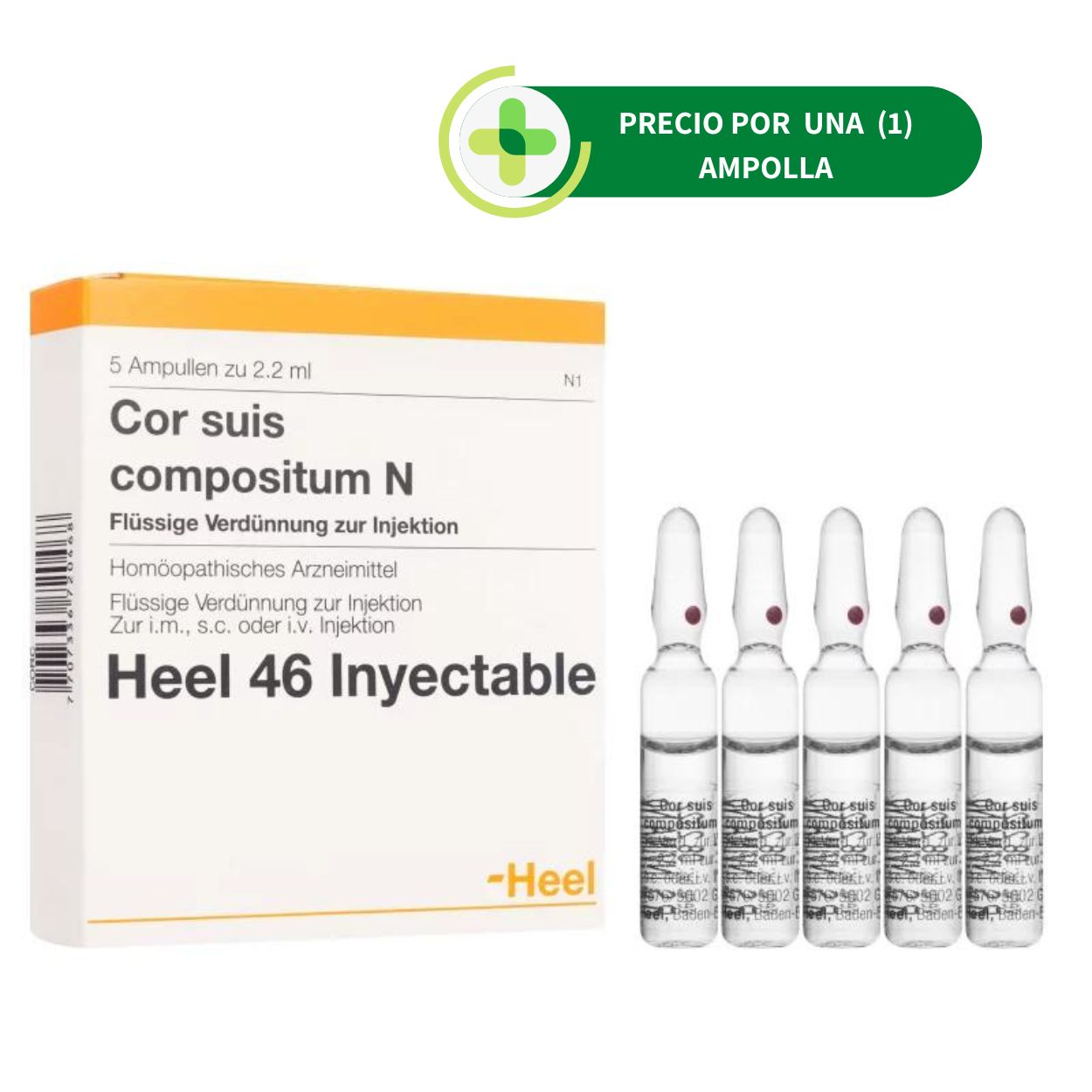 Cor Suis Compositum Ampolla - Heel - 2.2 ml
