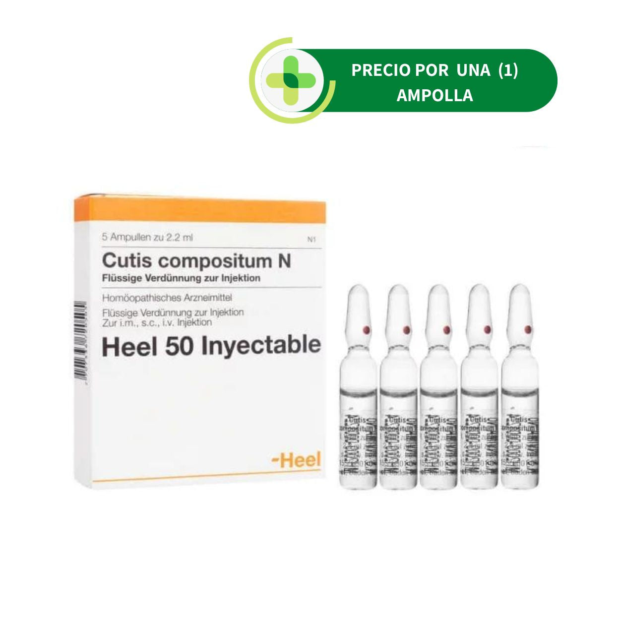 Cutis Compositum Compositum Ampolla - Heel - 1.1 ml