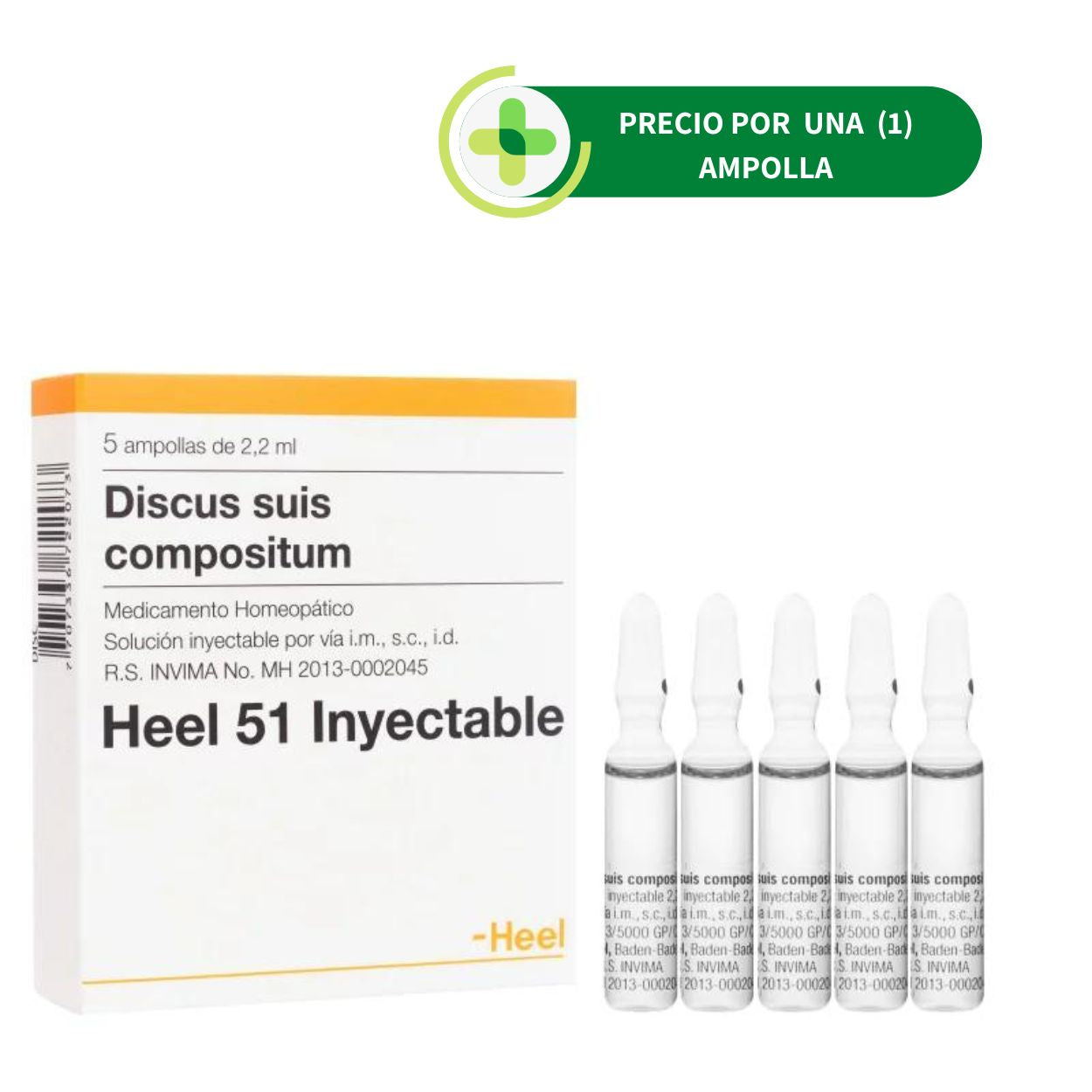 Discus Suis Compositum Ampolla - Heel - 2.2 ml