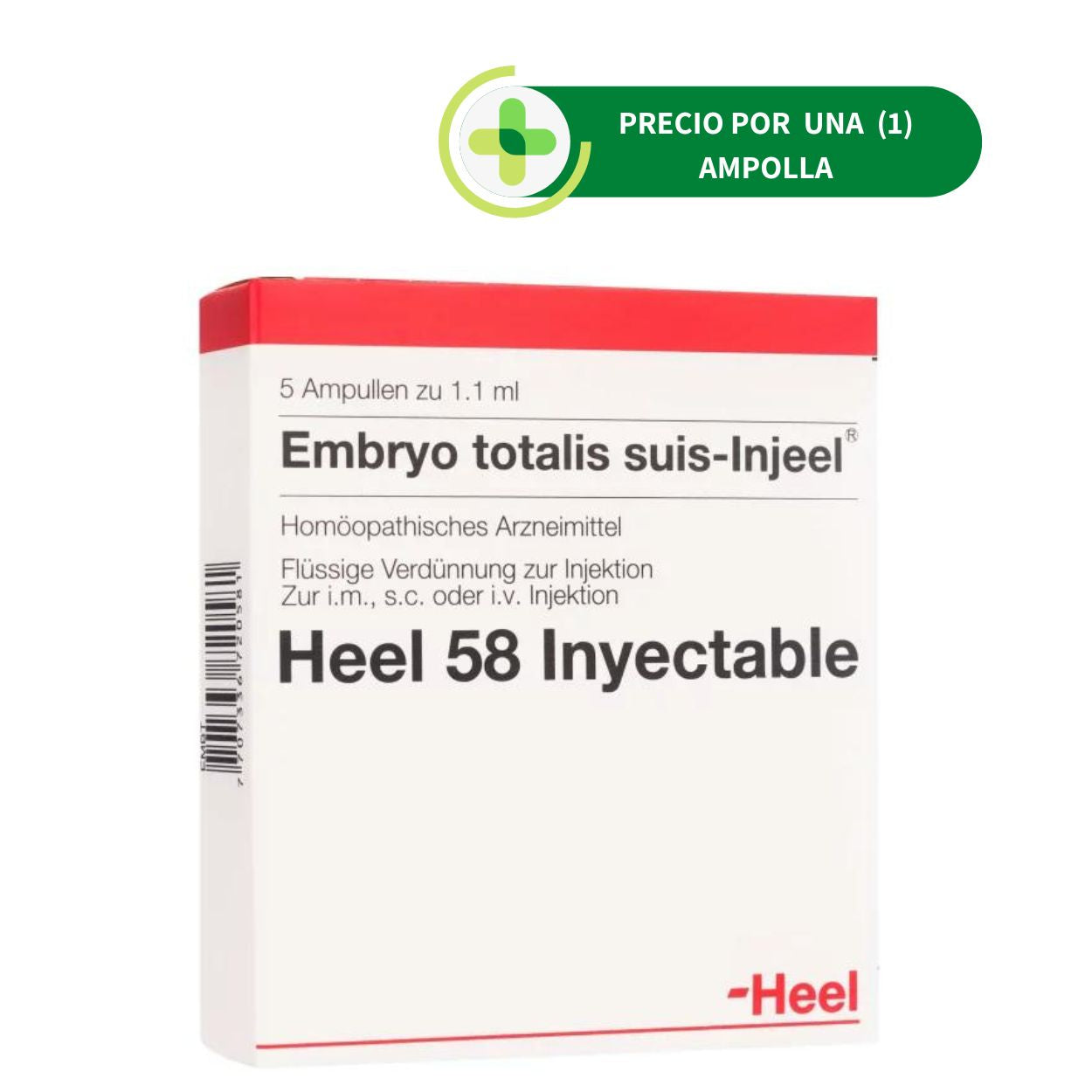 Embryo Totalis Suis Injeel Ampolla - Heel - 1.1 ml