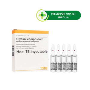 Glyoxal Compositum Ampolla - Heel - 2.2 ml - Botiqui - Farmacia Homeopática