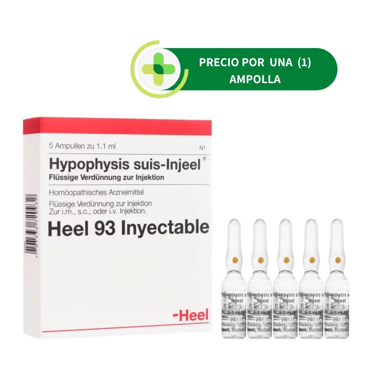 Hypophysis Suis Injeel  Ampolla - Heel - 1.1 ml