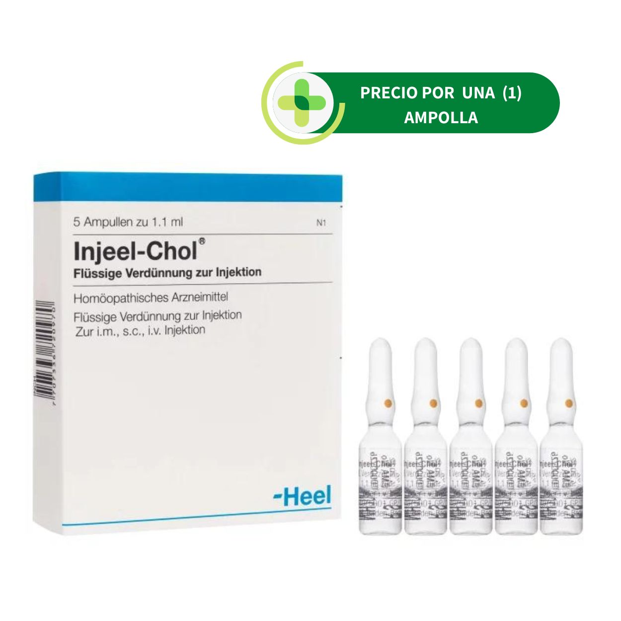 Injeel Chol Ampolla - Heel - 1.1 ml