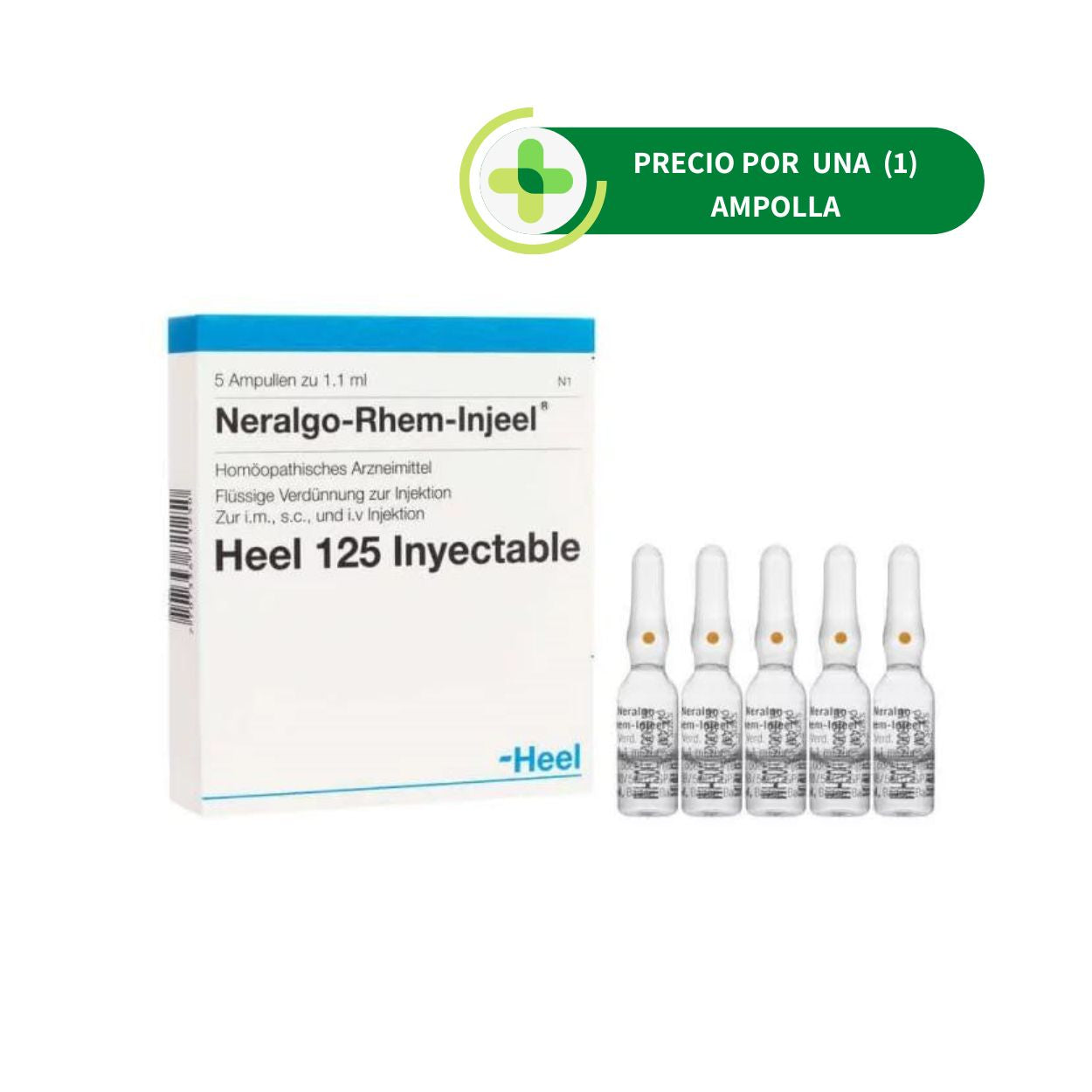 Neralgo Rhem Injeel Ampolla - Heel - 1.1 ml