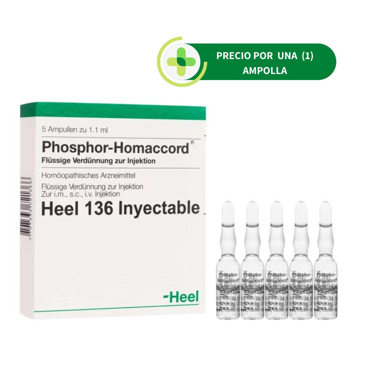 Phosphor Homaccord  Ampolla - Heel - 1.1 ml