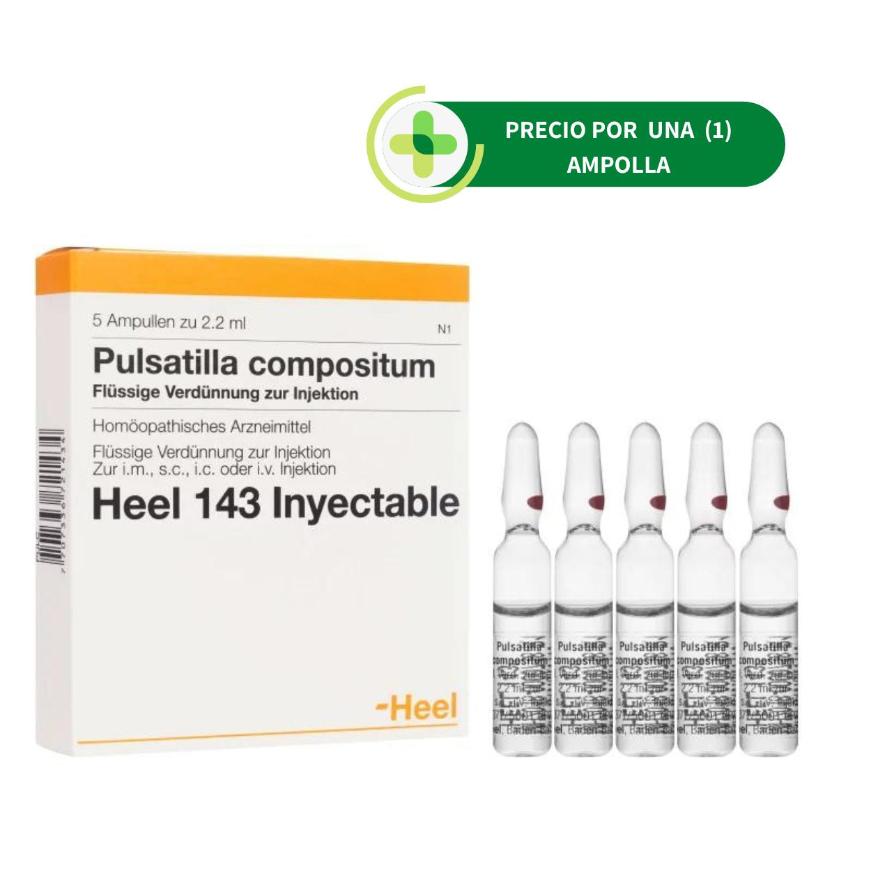 Pulsatilla Compositum Ampolla - Heel - 2.2 ml