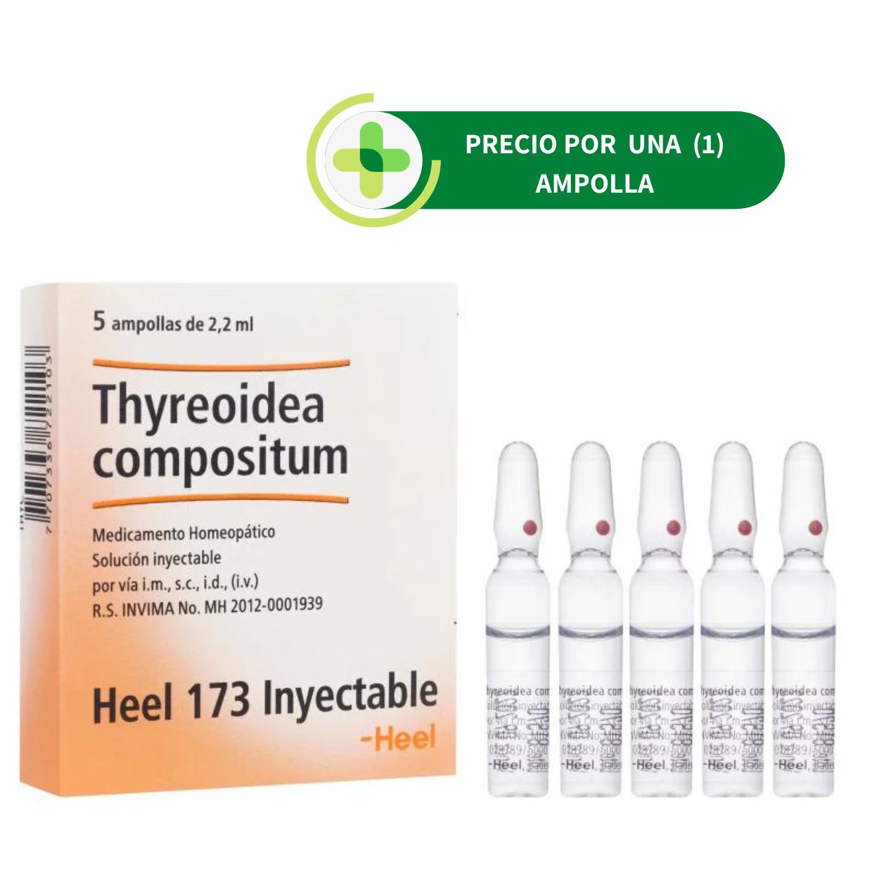 Thyreoidea Compositum Ampolla - Heel - 2.2 ml