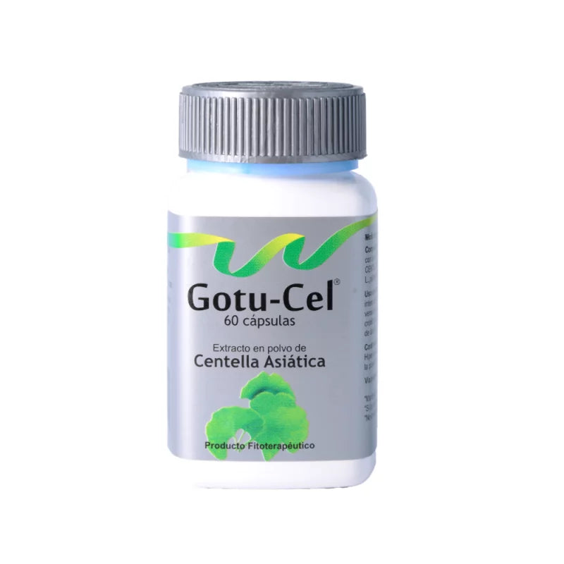 GotuCel Centella Asiática - Herbal Medik - 60 Cap - Botiqui - Farmacia Homeopática
