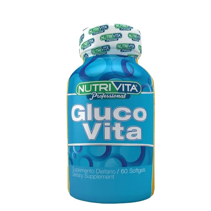 Glucovita - Nutrivita - 60 Cap - Botiqui - Farmacia Homeopática