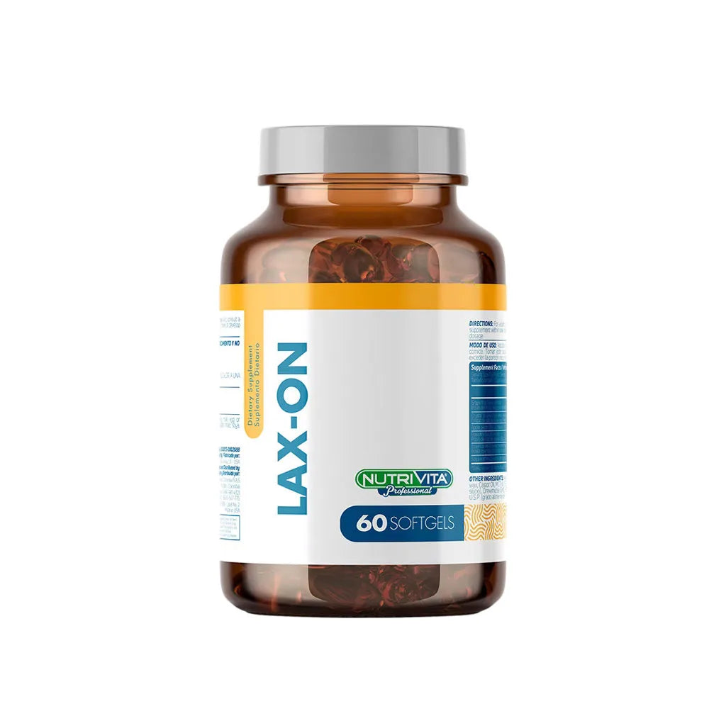 Lax On - Nutrivita - 60 Cap - Botiqui - Farmacia Homeopática