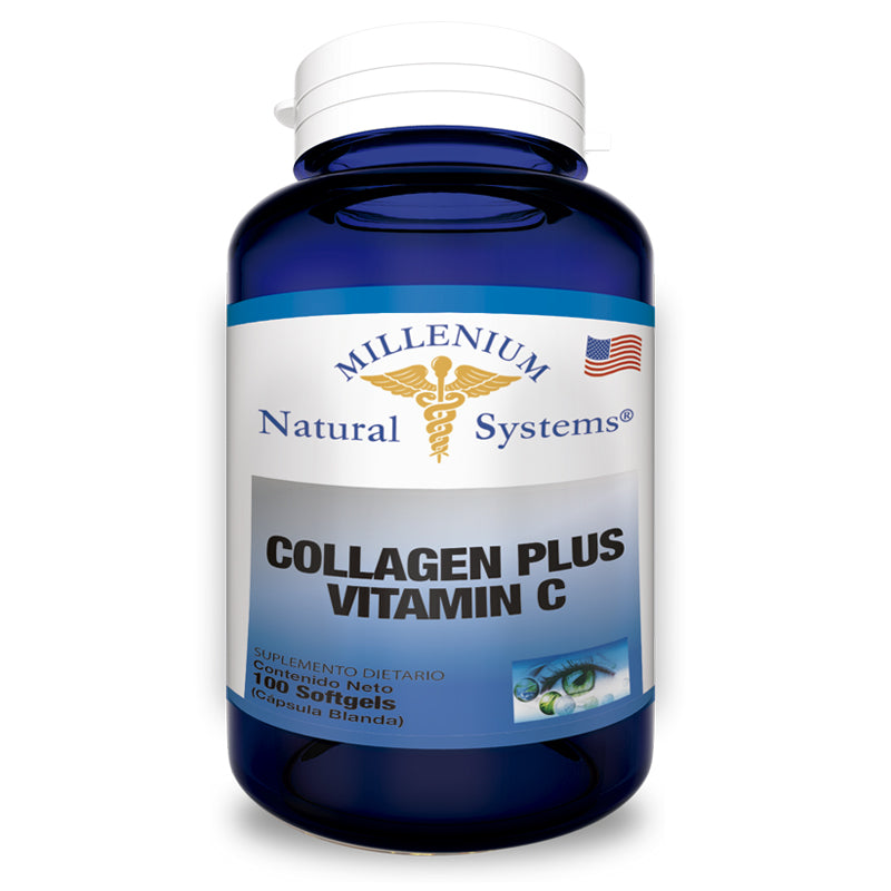 Collagen Plus Vitamin C - Natural Systems - 100 Softgels