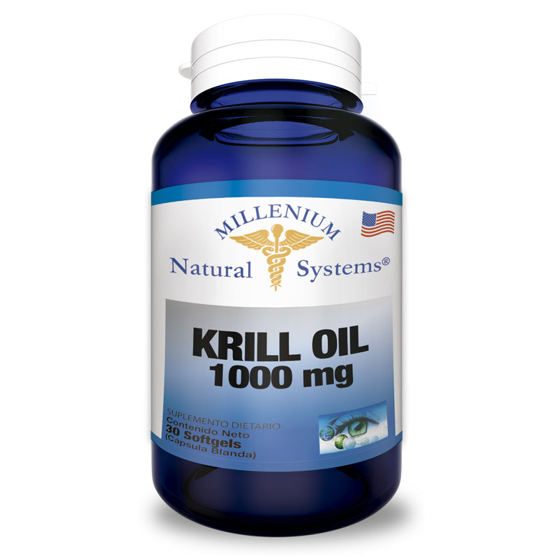 Krill Oil 1000 mg - Natural Systems - 30 Softgels