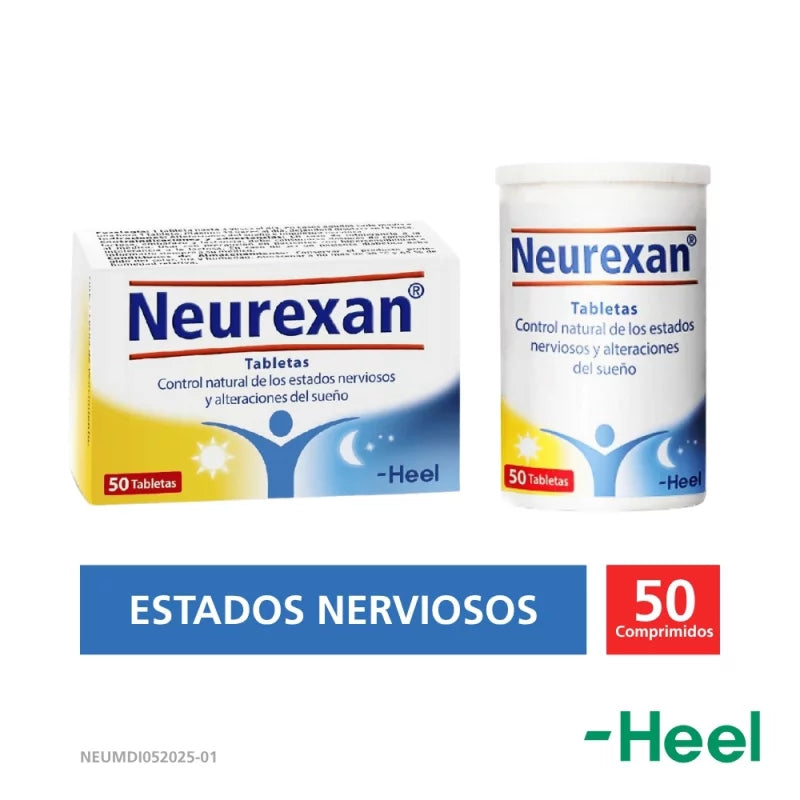 Neurexan - Heel - 50 Tabletas - Botiqui - Farmacia Homeopática