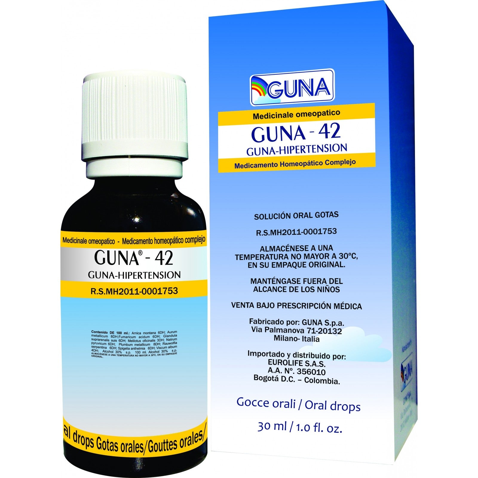 Guna Hypertensión - Guna - 30ml - Botiqui