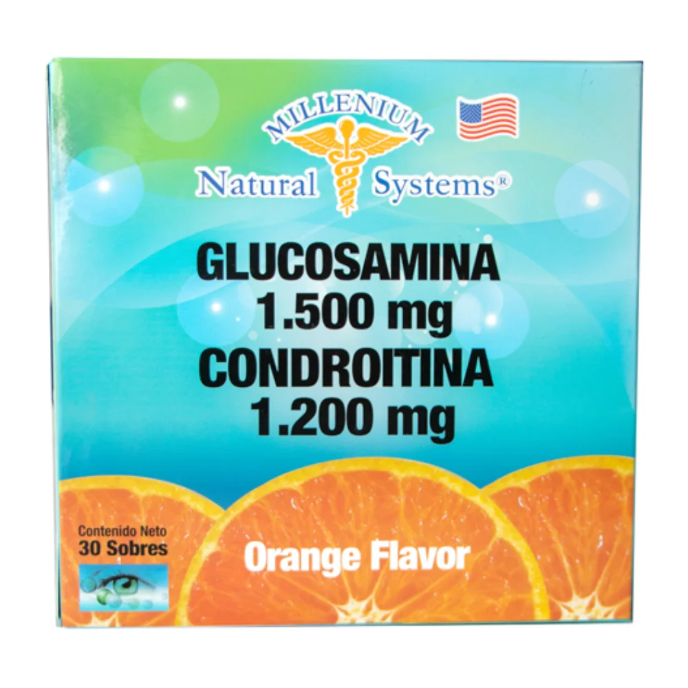 Glucosamina Condroitina 30 Sachets Natural System