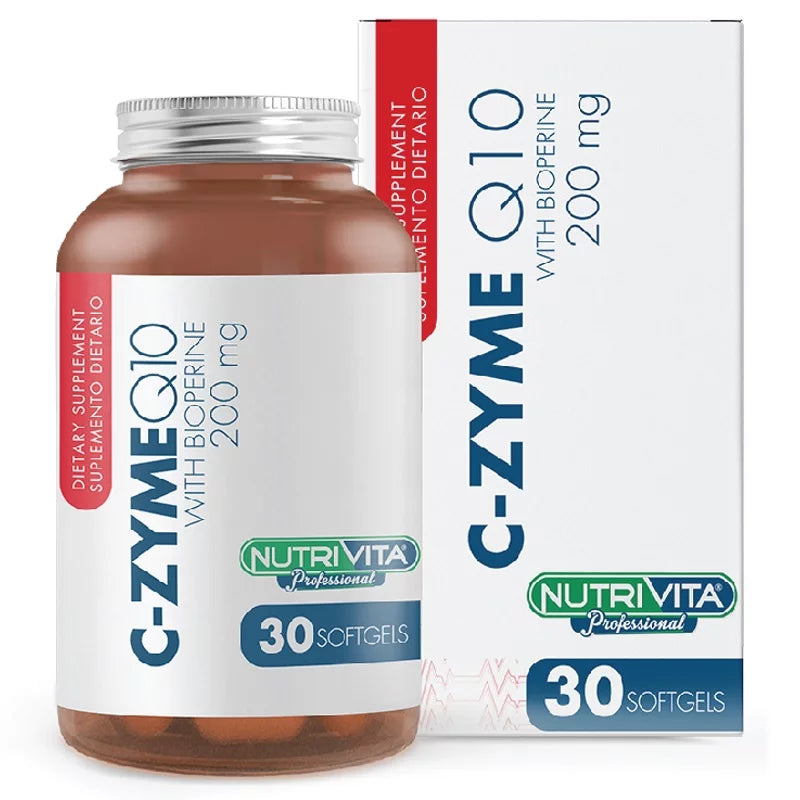 C Zyme Q10 Coenzima - Nutrivita - 30 Softgels