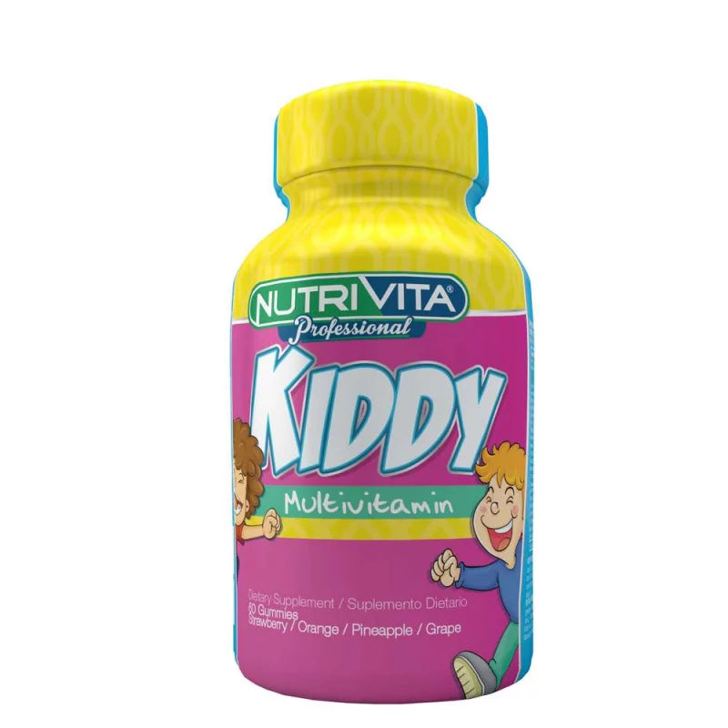 Kiddy Multivitamin Gomas - Nutrivita - 60 Cápsulas - Botiqui - Farmacia Homeopática