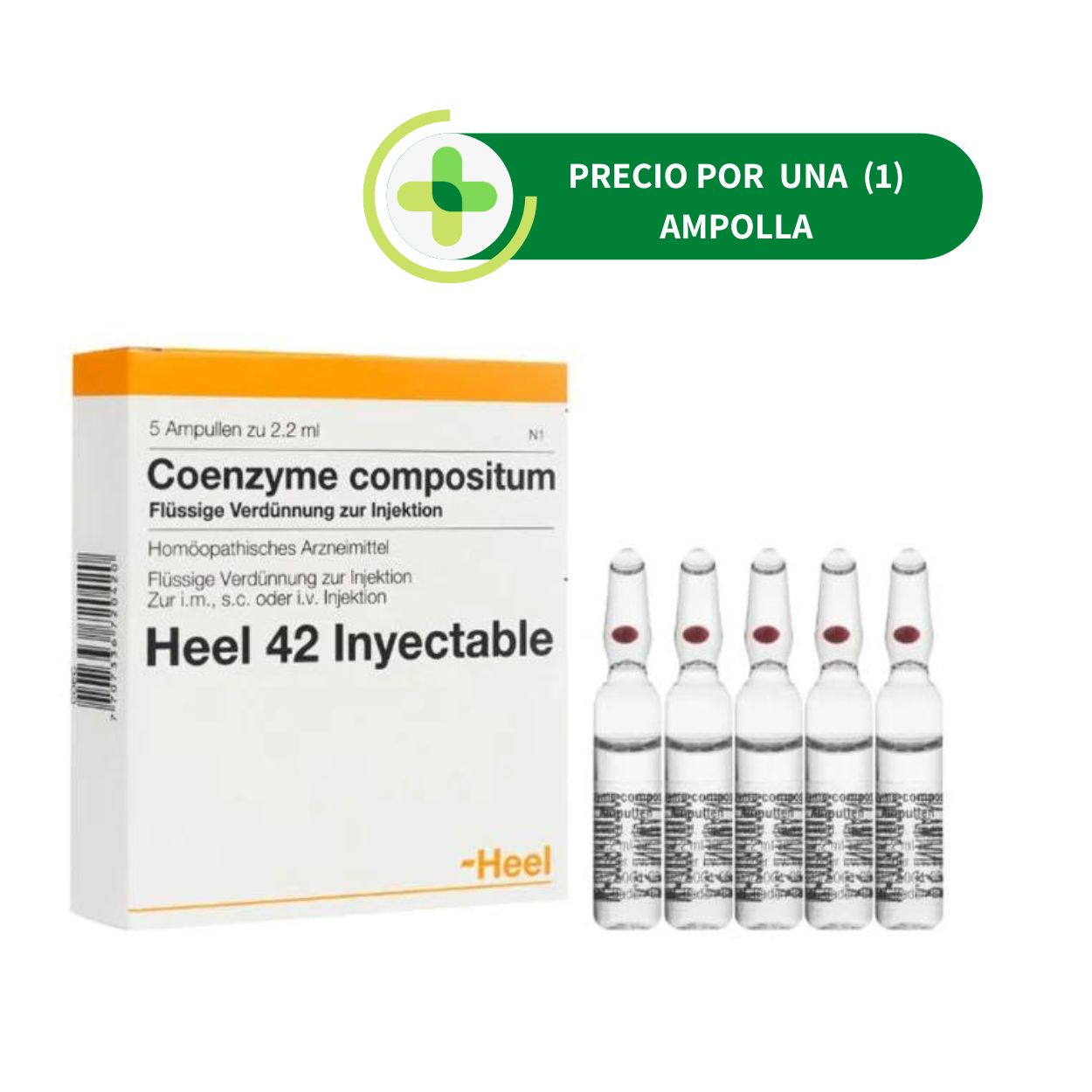 Coenzyme Compositum Ampolla - Heel - 2.2 ml