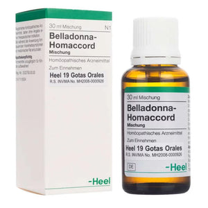 Belladona Homaccord - Heel - Gotas - Botiqui - Farmacia Homeopática