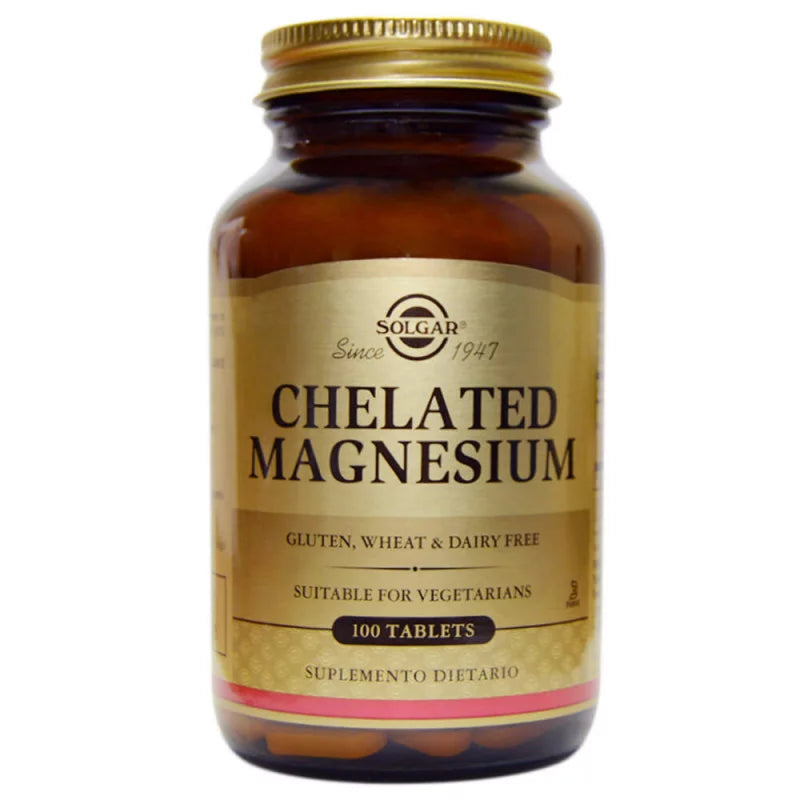 Chelated Magnesium - Solgar - Botiqui - Farmacia Homeopática