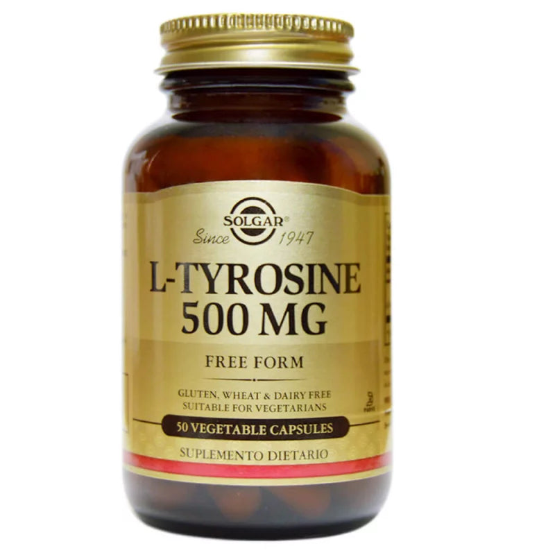 L Tyrosine 500 mg - Solgar - Botiqui - Farmacia Homeopática