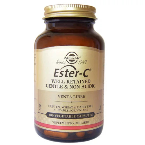 Ester C 500 mg - Solgar - Botiqui - Farmacia Homeopática