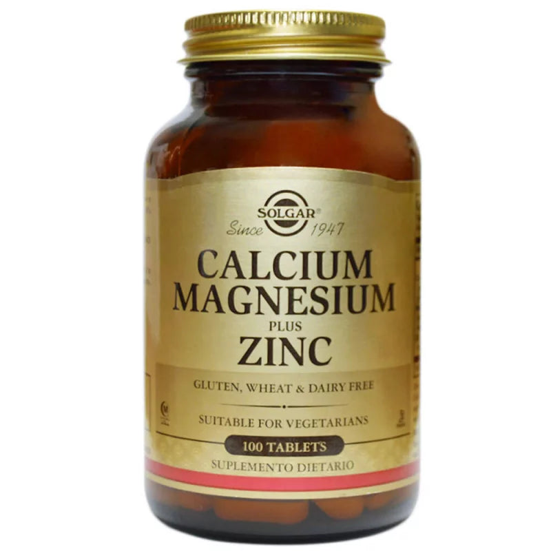 Calcium Magnesium Plus Zinc - Solgar - Botiqui - Farmacia Homeopática