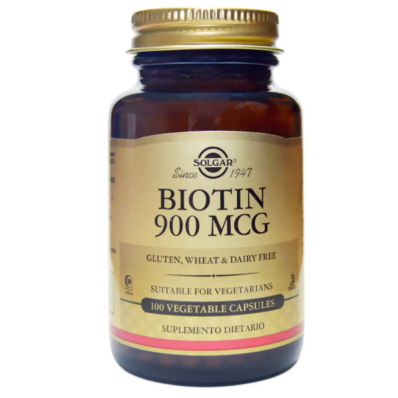 Biotina 900 mcg  - Solgar - Botiqui - Farmacia Homeopática