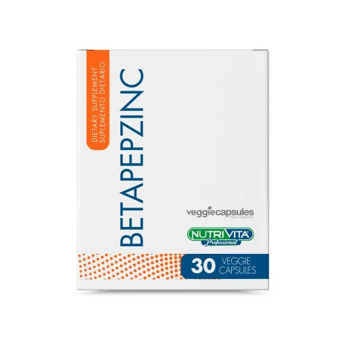 Betapepzinc Betaina Zinc y Pepsina - Nutrivita - 30 Cap - Botiqui - Farmacia Homeopática