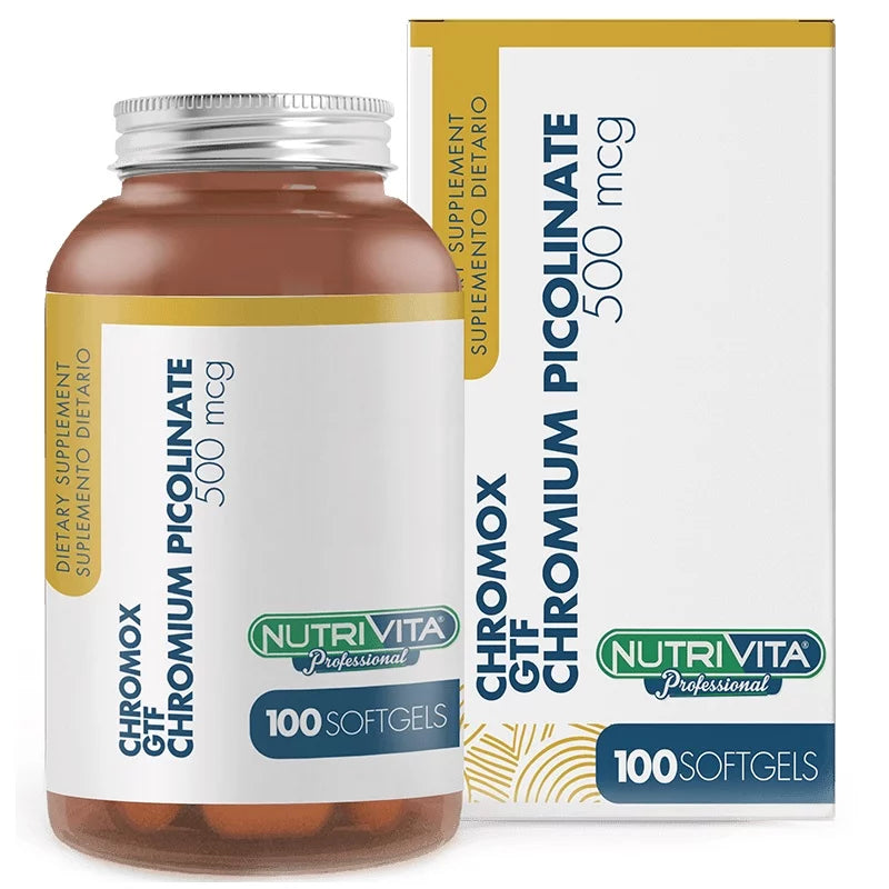 Chromox Chromium picolinate 500 mcg - Nutrivita - 100 Cap