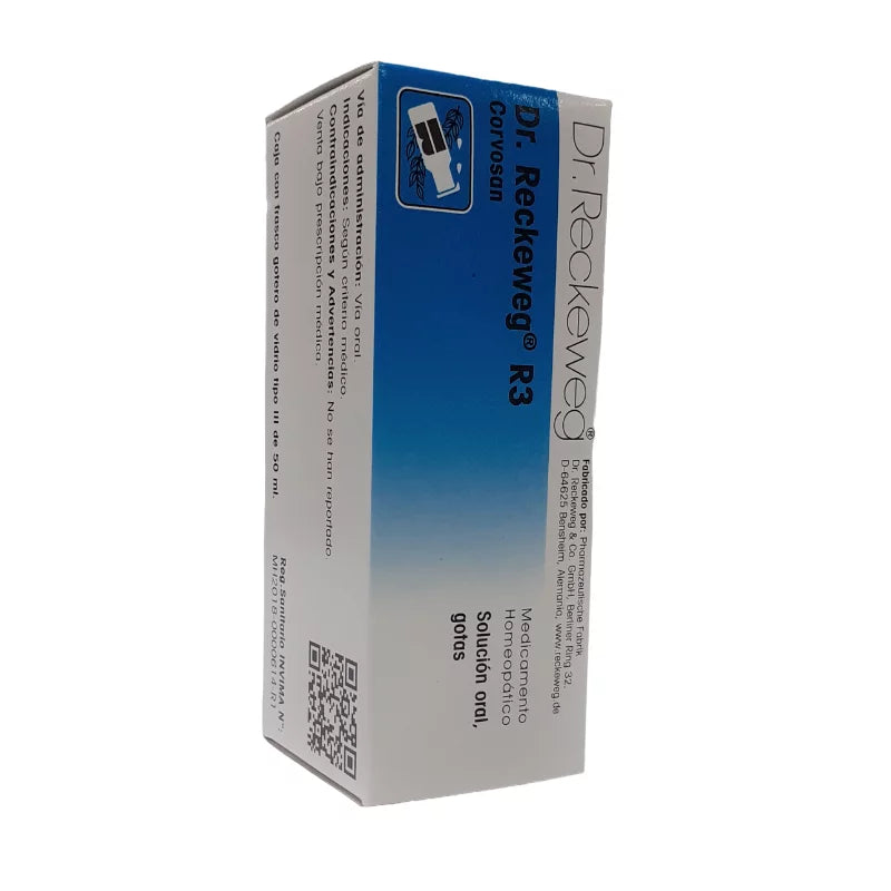 Dr Reckeweg R3 Corvosan - 30ml - Botiqui - Farmacia Homeopática