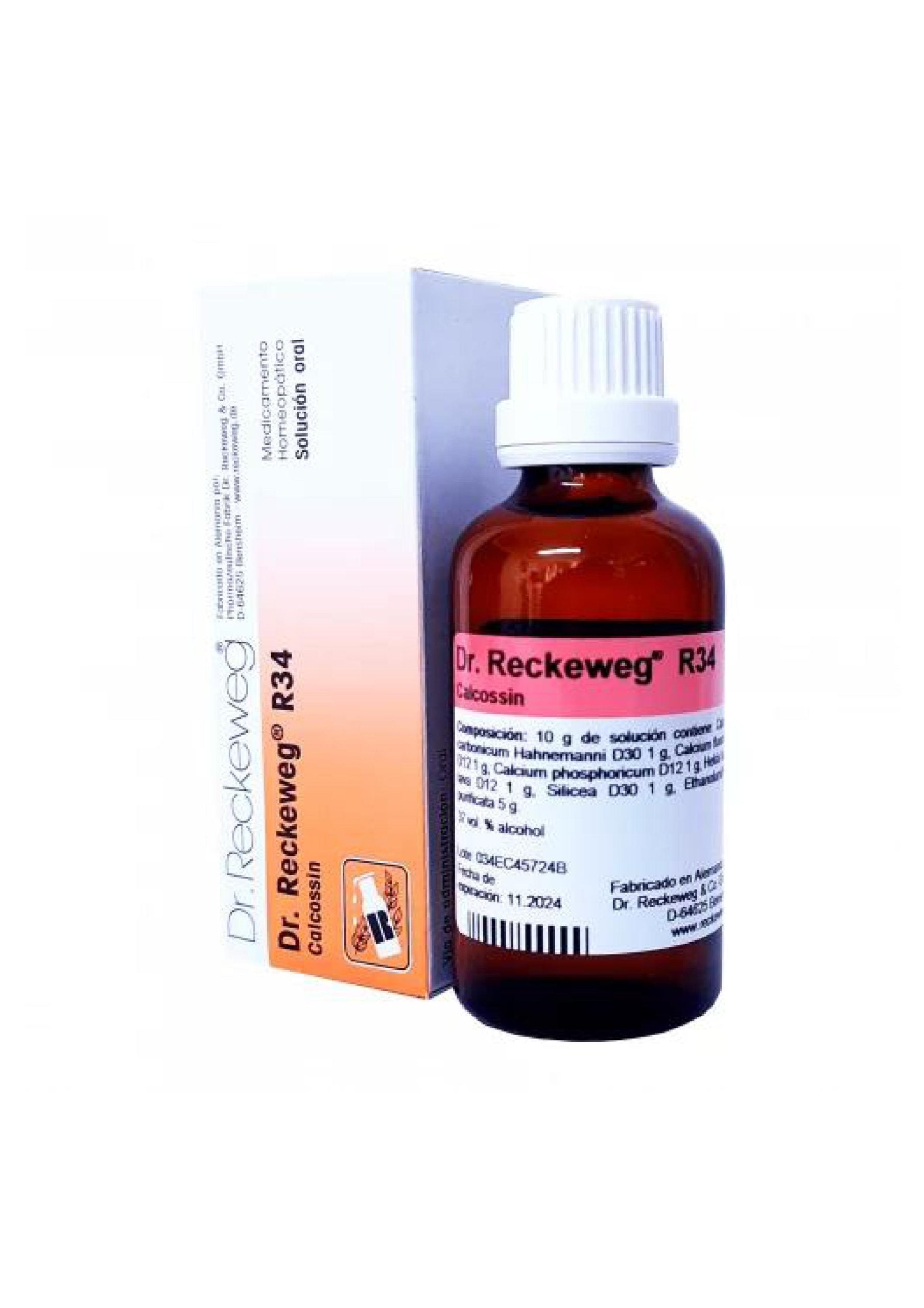 Dr Reckeweg R34 - 30ml - Botiqui - Farmacia Homeopática