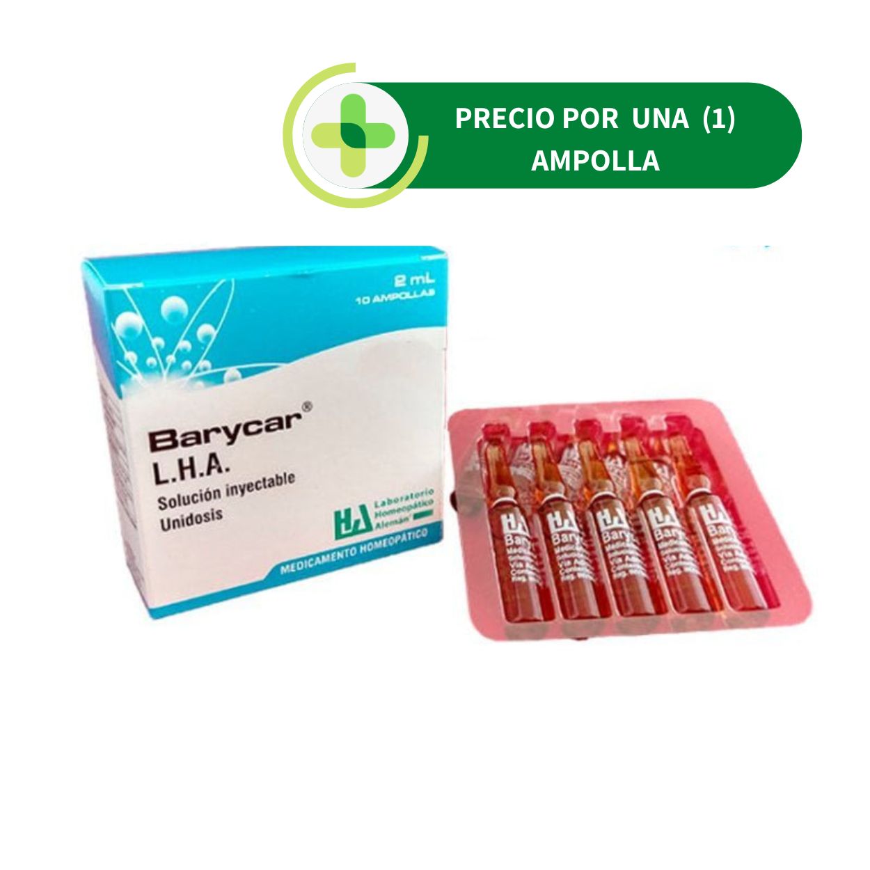Barycar Ampolla - LHA - 2ml